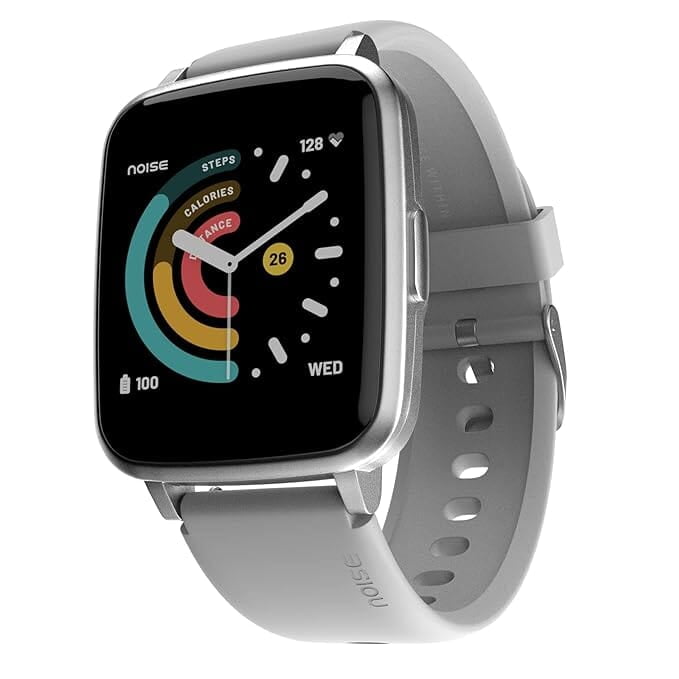 Noise ColorFit Pulse Spo2 Smart Watch 1.4" Full Touch HD Display, 10 Days Battery Life with Heart Rate, Sleep Monitoring & IP68 Waterproof (Mist Grey) Noise ColorFit Pulse Spo2 Smart Watch 1.4" Full Touch HD Display, 10 Days Battery Life with Heart Rate, Sleep Monitoring & IP68 Waterproof (Mist Grey)